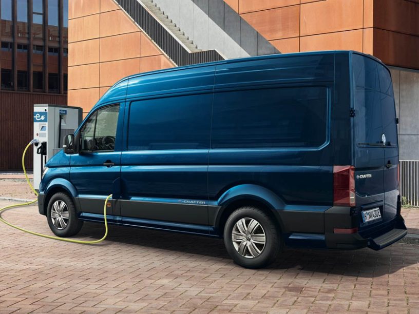 Veicoli commerciali Volkswagen e-Crafter Furgone Elettrico